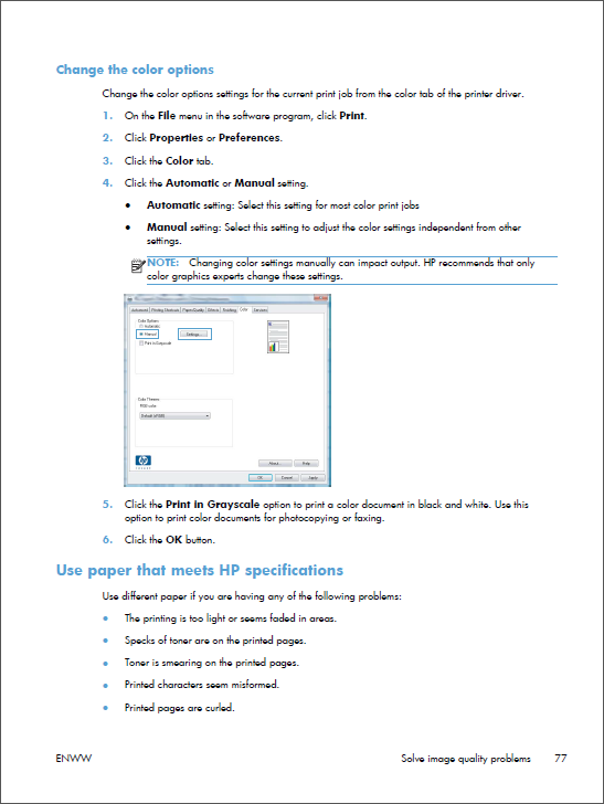 HP Color LaserJet M251 Service Troubleshooting Manual-3